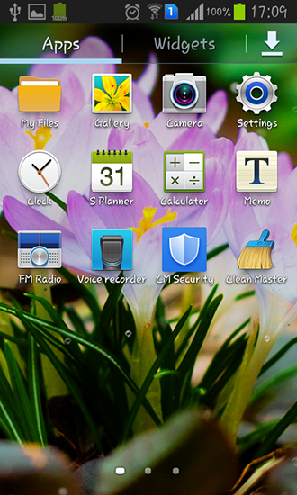 Скриншот экрана Spring flowers: Rain на телефоне и планшете.