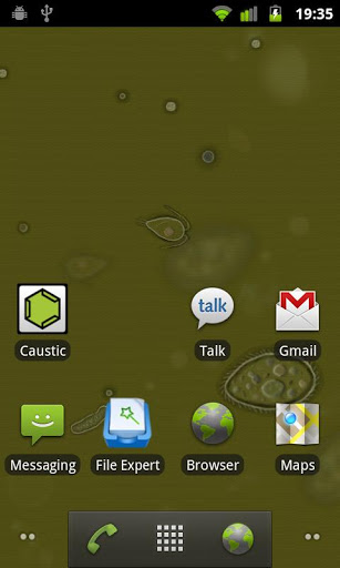 Скриншот экрана SwampWater на телефоне и планшете.