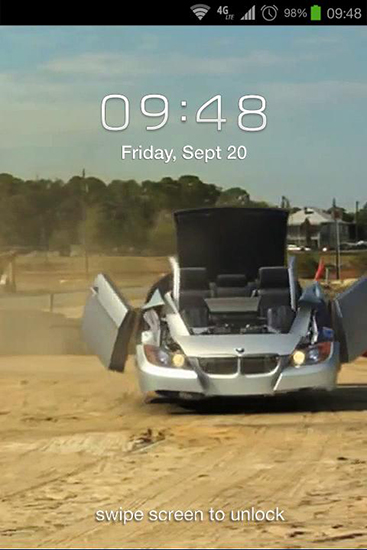 Скриншот экрана Transformer car на телефоне и планшете.