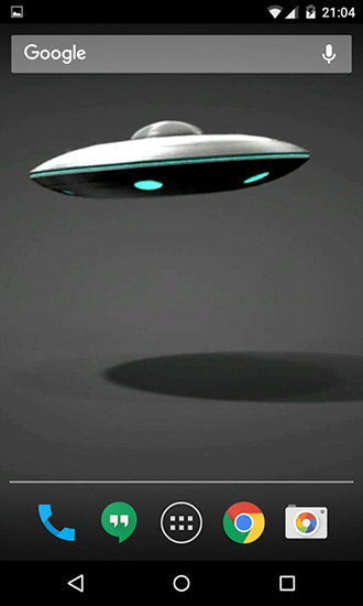 Скриншот экрана UFO 3D на телефоне и планшете.