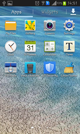 Скриншот экрана Waves beach на телефоне и планшете.