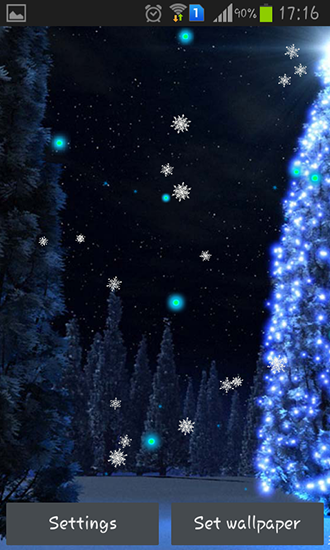 Скриншот экрана Winter holidays 2015 на телефоне и планшете.