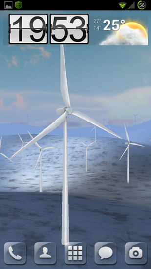 Wind turbines 3D