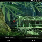 Кроме живых обоев на Андроид Tree with falling leaves, скачайте бесплатный apk заставки Bamboo house 3D.