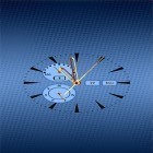 Кроме живых обоев на Андроид Floral, скачайте бесплатный apk заставки Clock: real time.