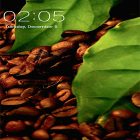 Кроме живых обоев на Андроид Beach by Byte Mobile, скачайте бесплатный apk заставки Coffee by Niceforapps.