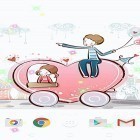 Кроме живых обоев на Андроид Cute puppy 3D, скачайте бесплатный apk заставки Cute lovers.