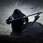 Кроме живых обоев на Андроид Scary cemetery, скачайте бесплатный apk заставки Grim Reaper.
