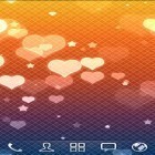 Кроме живых обоев на Андроид My flower, скачайте бесплатный apk заставки Hearts by Mariux.