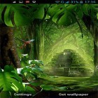 Кроме живых обоев на Андроид Fresh Leaves, скачайте бесплатный apk заставки Jungle by LWP World.