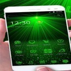 Кроме живых обоев на Андроид India clock by iPlay Store, скачайте бесплатный apk заставки Laser green light.