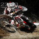 Кроме живых обоев на Андроид Space HD, скачайте бесплатный apk заставки Motocross.