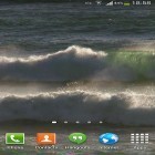 Кроме живых обоев на Андроид My 3D fish, скачайте бесплатный apk заставки Ocean waves by Andu Dun.