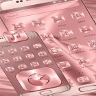 Кроме живых обоев на Андроид Magic by AppQueen Inc., скачайте бесплатный apk заставки Pink silk.