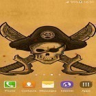Кроме живых обоев на Андроид Savage kitten, скачайте бесплатный apk заставки Pirate flag.