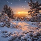 Кроме живых обоев на Андроид Christmas decorations, скачайте бесплатный apk заставки Snow by Ultimate Live Wallpapers PRO.