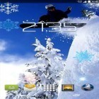 Кроме живых обоев на Андроид Stars by orchid, скачайте бесплатный apk заставки Snowboarding.