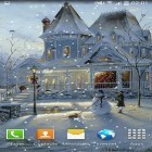 Кроме живых обоев на Андроид Romantic fireplace, скачайте бесплатный apk заставки Snowfall by Frisky Lab.