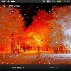 Кроме живых обоев на Андроид Magic crystal, скачайте бесплатный apk заставки Snowfall by Live Wallpaper HD 3D.