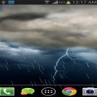 Кроме живых обоев на Андроид KLWP, скачайте бесплатный apk заставки Thunderstorm by live wallpaper HongKong.