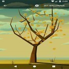Кроме живых обоев на Андроид Electric plasma, скачайте бесплатный apk заставки Tree with falling leaves.