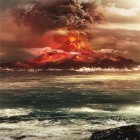 Кроме живых обоев на Андроид Ocean and Sunset, скачайте бесплатный apk заставки Volcano.