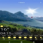 Кроме живых обоев на Андроид Magic color, скачайте бесплатный apk заставки Weather by SkySky.