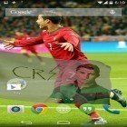 Кроме живых обоев на Андроид Stalker cat, скачайте бесплатный apk заставки 3D Cristiano Ronaldo.