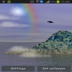 Кроме живых обоев на Андроид Lightning storm 3D, скачайте бесплатный apk заставки Beautiful mountains.