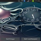 Кроме живых обоев на Андроид Space galaxy 3D by SoundOfSource, скачайте бесплатный apk заставки Black clock.