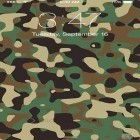 Кроме живых обоев на Андроид Ocean waves by Keyboard and HD Live Wallpapers, скачайте бесплатный apk заставки Camouflage.
