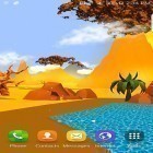 Кроме живых обоев на Андроид Tribal sun 3D, скачайте бесплатный apk заставки Cartoon desert 3D.