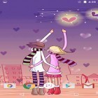 Кроме живых обоев на Андроид Fairy by orchid, скачайте бесплатный apk заставки Cartoon love.