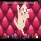 Кроме живых обоев на Андроид Transparent sakura, скачайте бесплатный apk заставки Cat HD.