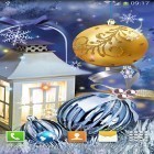 Кроме живых обоев на Андроид Falling leaves HD, скачайте бесплатный apk заставки Christmas balls.