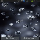Кроме живых обоев на Андроид Space world, скачайте бесплатный apk заставки Diamonds.