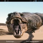 Кроме живых обоев на Андроид Cracked screen, скачайте бесплатный apk заставки Dinosaurs.