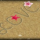 Кроме живых обоев на Андроид Rose clock by Mobile Masti Zone, скачайте бесплатный apk заставки Draw in sand.