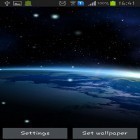 Кроме живых обоев на Андроид Galaxy pack, скачайте бесплатный apk заставки Earth from Moon.
