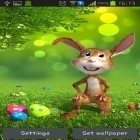 Кроме живых обоев на Андроид Tornado 3D, скачайте бесплатный apk заставки Easter bunny.