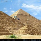 Скачайте Egyptian pyramids на Андроид, а также другие бесплатные живые обои для LG Venus VX8800.