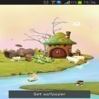 Кроме живых обоев на Андроид Engine V8 3D, скачайте бесплатный apk заставки Fairy house.