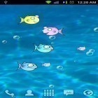 Кроме живых обоев на Андроид Galaxy aquarium, скачайте бесплатный apk заставки Fishbowl by Splabs.