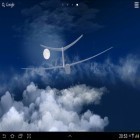 Кроме живых обоев на Андроид Night sky by BlackBird Wallpapers, скачайте бесплатный apk заставки Flight in the sky 3D.