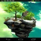 Скачайте Fly island 3D на Андроид, а также другие бесплатные живые обои для LG G Pad 7.0 V400.