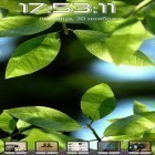 Кроме живых обоев на Андроид Eastern glow, скачайте бесплатный apk заставки Fresh leaves.
