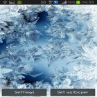 Кроме живых обоев на Андроид Textures, скачайте бесплатный apk заставки Frozen glass by Frisky lab.