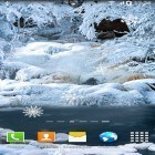 Кроме живых обоев на Андроид Amazing nature, скачайте бесплатный apk заставки Frozen waterfalls.