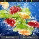 Кроме живых обоев на Андроид My 3D fish, скачайте бесплатный apk заставки Fruits.