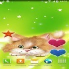 Кроме живых обоев на Андроид Battery core, скачайте бесплатный apk заставки Funny cat.
